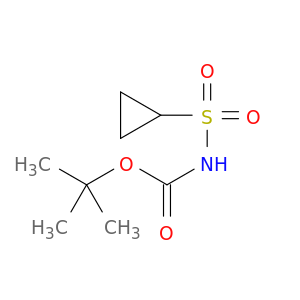 1,1-二甲基乙基N-(环丙基磺酰基)氨基甲酸酯