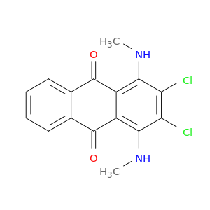 2,3-二氯-1,4-双(甲基氨基)-9,10-炭酮