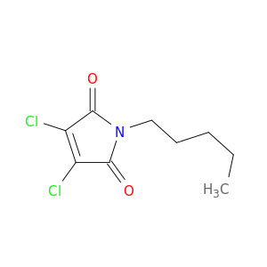 1H-Pyrrole-2,5-dione, 3,4-dichloro-1-pentyl-