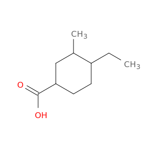 Cyclohexanecarboxylic acid, 4-ethyl-3-methyl-