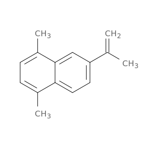 Naphthalene, 1,4-dimethyl-6-(1-methylethenyl)-