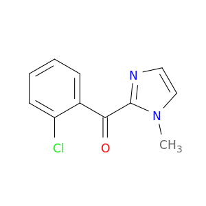Methanone,(2-chlorophenyl)(1-methyl-1H-imidazol-2-yl)-
