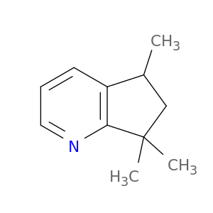 5H-Cyclopenta[b]pyridine, 6,7-dihydro-5,7,7-trimethyl-