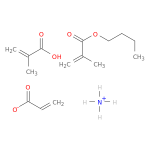 2-丙烯酸,2-甲基-,二甲基-2-丙酸盐和2-丙酸,铵盐