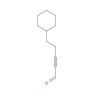 2-Pentynal, 5-cyclohexyl-