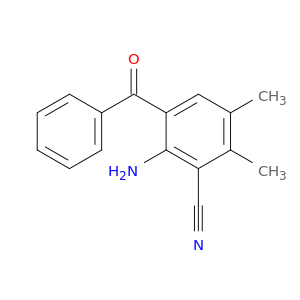 Benzonitrile, 2-amino-3-benzoyl-5,6-dimethyl-