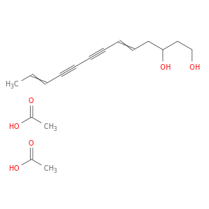 5,11-Tridecadiene-7,9-diyne-1,3-diol, diacetate