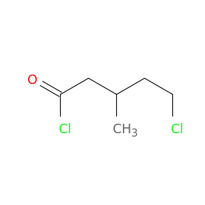 Pentanoyl chloride, 5-chloro-3-methyl-