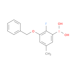 3-(Benzyloxy)-2-fluoro-5-methylphenylboronic acid