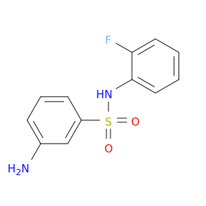 3-氨基-N-(2-氟苯基)苯-1-磺酰胺