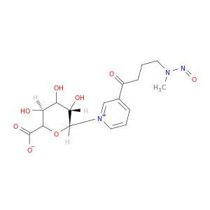 4-(Methylnitrosamino)-1-(3-pyridyl)-1-butanone N-β-D-Glucuronide