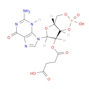 鸟苷,循环3',5'-(磷酸氢)2'-(氢丁二烯酸酯)