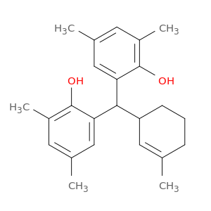 Phenol, 2,2'-[(3-methyl-2-cyclohexen-1-yl)methylene]bis[4,6-dimethyl-