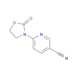 6-(2-oxo-1,3-oxazolidin-3-yl)pyridine-3-carbonitrile