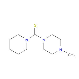 Piperazine, 1-methyl-4-(1-piperidinylthioxomethyl)-
