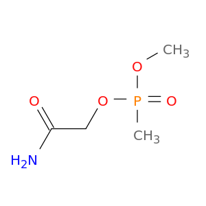 Phosphonic acid, methyl-, 2-amino-2-oxoethyl methyl ester
