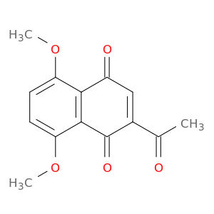 1,4-Naphthalenedione, 2-acetyl-5,8-dimethoxy-