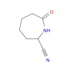1H-Azepine-2-carbonitrile,hexahydro-7-oxo-