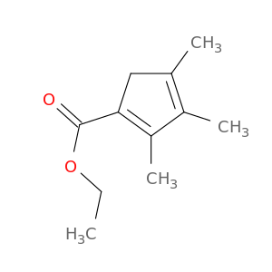 1,3-Cyclopentadiene-1-carboxylic acid, 2,3,4-trimethyl-, ethyl ester