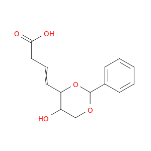 3-Butenoic acid, 4-(5-hydroxy-2-phenyl-1,3-dioxan-4-yl)-