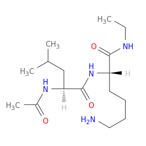L-Lysinamide, N-acetyl-L-leucyl-N-ethyl-