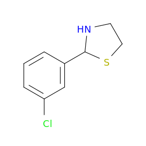 2-(3-氯苯基)噻唑烷