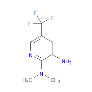 N2,N2-二甲基-5-(三氟甲基)吡啶-2,3-二胺