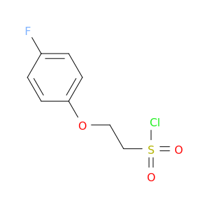 2-(4-fluorophenoxy)ethanesulfonyl chloride