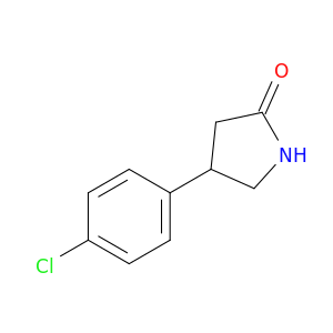 4-(4-氯苯基)-2-吡咯烷酮