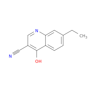 3-Quinolinecarbonitrile, 7-ethyl-4-hydroxy-