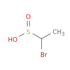 Ethanesulfinic acid, 1-bromo-