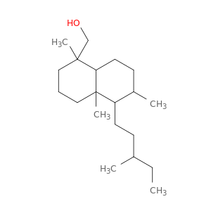 1-Naphthalenemethanol, decahydro-1,4a,6-trimethyl-5-(3-methylpentyl)-