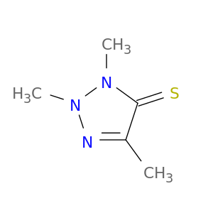 4H-1,2,3-Triazole-4-thione,2,3-dihydro-2,3,5-trimethyl-