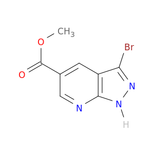 3-溴-1H-吡唑并[3,4-b]吡啶-5-羧酸甲酯