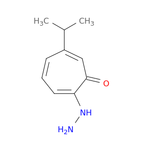2,4,6-Cycloheptatrien-1-one, 2-hydrazino-6-(1-methylethyl)-