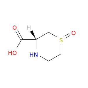 3-Thiomorpholinecarboxylicacid, 1-oxide, (3R)-