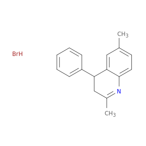 Quinoline, 3,4-dihydro-2,6-dimethyl-4-phenyl-, hydrobromide