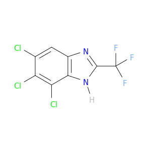 5,6,7-三氯-2-(三氟甲基)-1H-苯并咪唑
