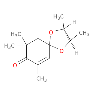 1,4-Dioxaspiro[4.5]dec-6-en-8-one, 2,3,7,9,9-pentamethyl-, (2R,3R)-