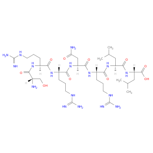 L-Leucine, L-seryl-L-arginyl-L-arginyl-L-asparaginyl-L-arginyl-L-leucyl-