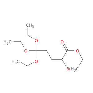 Pentanoic acid, 2-bromo-5,5,5-triethoxy-, ethyl ester