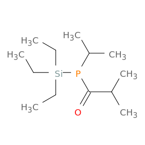Phosphine, (1-methylethyl)(2-methyl-1-oxopropyl)(triethylsilyl)-