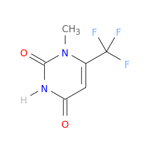 2,4(1H,3H)-Pyrimidinedione, 1-methyl-6-(trifluoromethyl)-