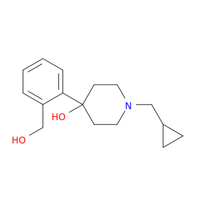 4-Piperidinol, 1-(cyclopropylmethyl)-4-[2-(hydroxymethyl)phenyl]-