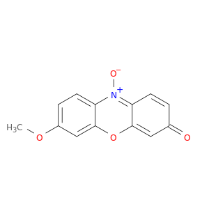 3H-Phenoxazin-3-one, 7-methoxy-, 10-oxide
