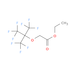 Acetic acid, [2,2,2-trifluoro-1,1-bis(trifluoromethyl)ethoxy]-, ethyl ester
