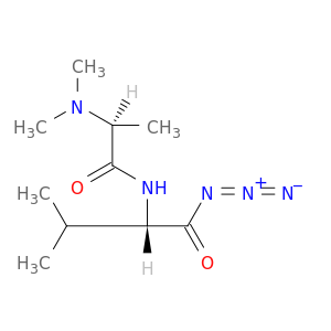 L-Valyl azide, N-(N,N-dimethyl-L-alanyl)-