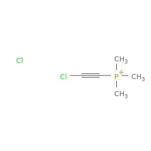 Phosphonium, (chloroethynyl)trimethyl-, chloride