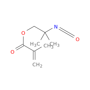 2-Propenoic acid, 2-methyl-, 2-isocyanato-2-methylpropyl ester