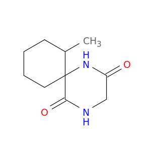 1,4-Diazaspiro[5.5]undecane-2,5-dione, 7-methyl-